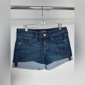 Express MIDI Cuffed Shorts